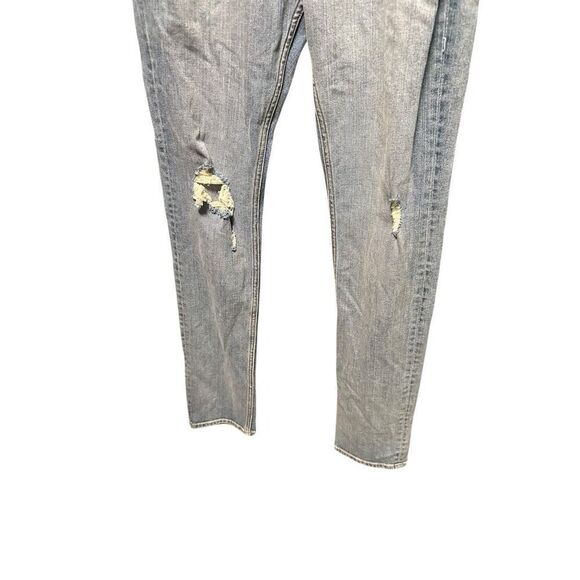 New 7FAM 7 For All Mankind Slimmy Straight Jeans 31 Vintage Blue - Picture 3 of 9